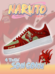 Passen Sie vierschwänzige Son Goku-Sneaker für Damen und Herren an
