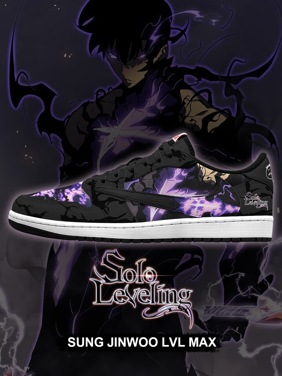 Sung Jinwoo LVL Max V.1 Custom TS Sneakers