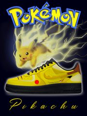 Personalisiere Nr. 0025 Pikachu Sneakers für Damen und Herren