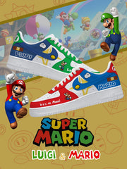 Mario & Luigi V.1 Custom Sneakers