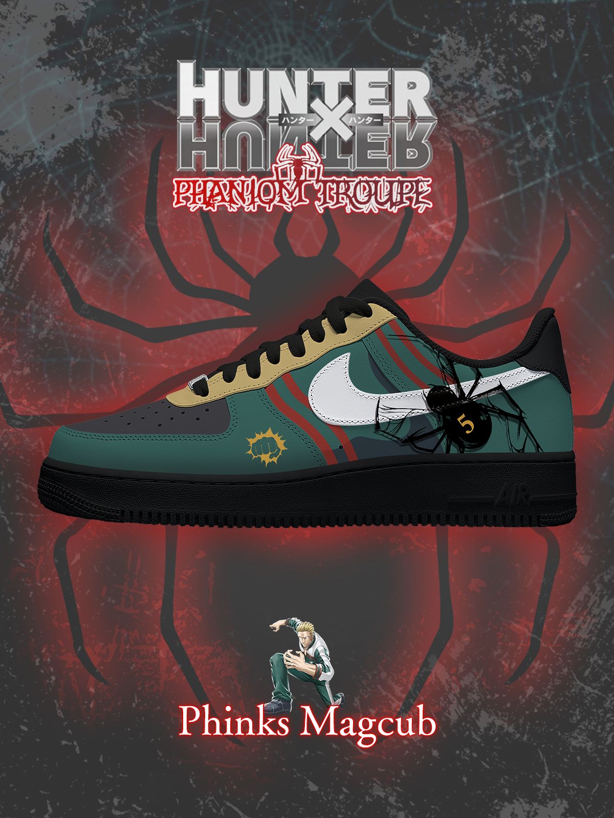 Personalisierte Phinks Magcub Sneakers für Damen und Herren