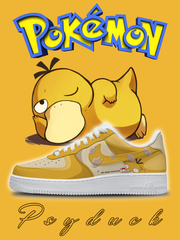 Custom No.0054 Psyduck Sneakers für Damen und Herren