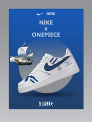 Marine-Sneaker für Damen und Herren individuell gestalten