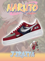 Individuell bedruckte Sannin Jiraiya Sneakers für Damen und Herren