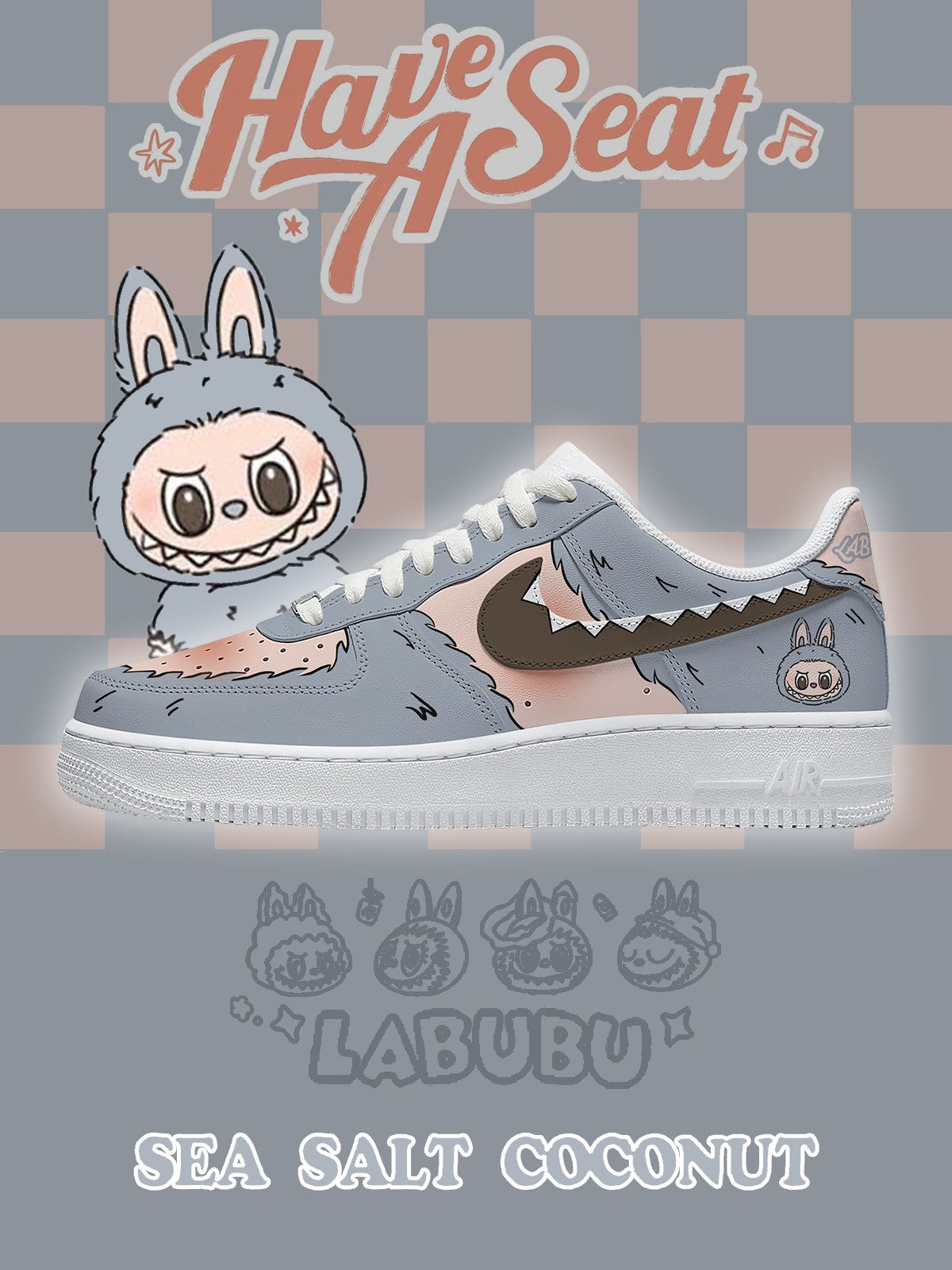 Meersalz Kokosnuss V.1 Custom Sneakers