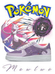Personalisierte No.0150 Mewtwo Style 2 Sneakers für Damen und Herren