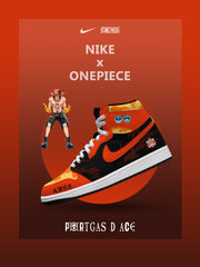 Portgas D. Ace V.3 Custom Sneaker