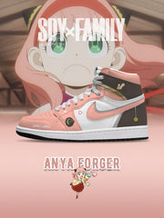 Anya Forger V.1 High-top Custom Sneakers