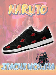 Akatsuki Itachi Uchiha V.5 Custom Dunk Sneakers