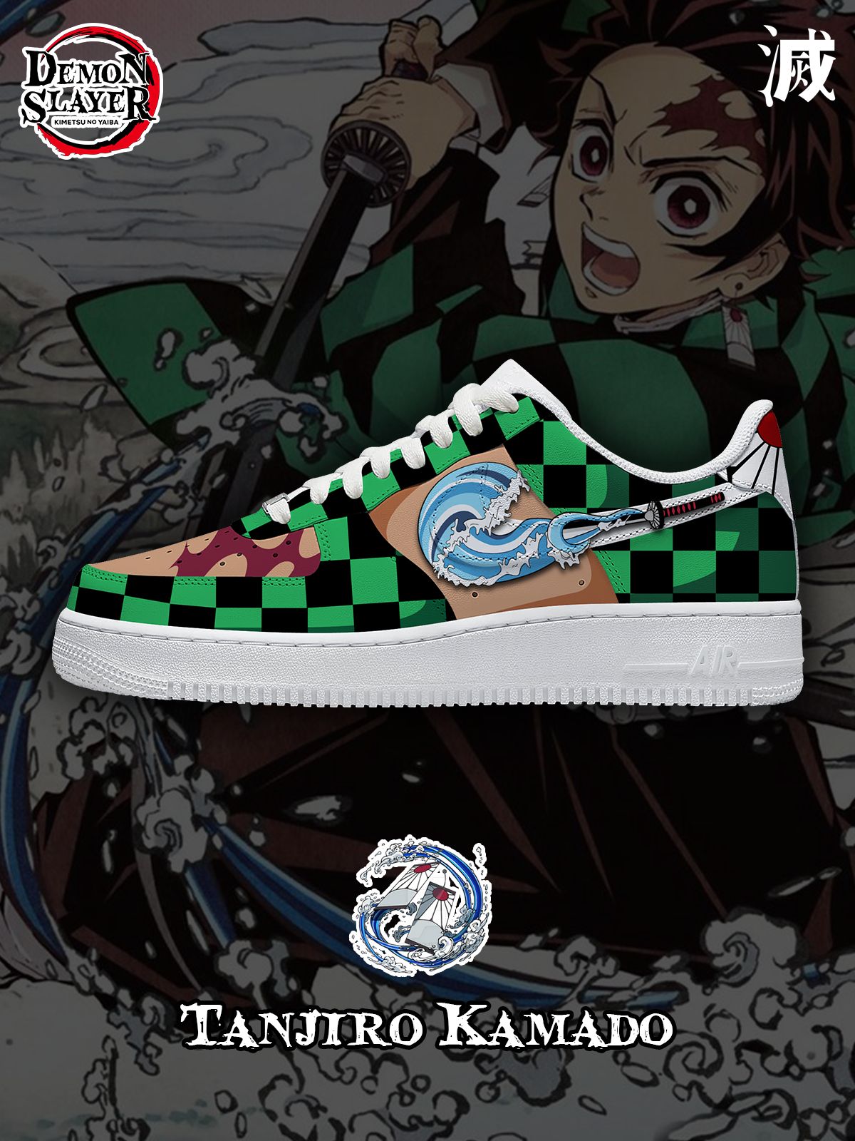 Tanjiro Kamado V.1 Schuhe für Damen und Herren individuell gestalten
