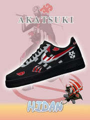 Personalisierte Akatsuki Hidan Nr. 3 Sneakers für Damen und Herren