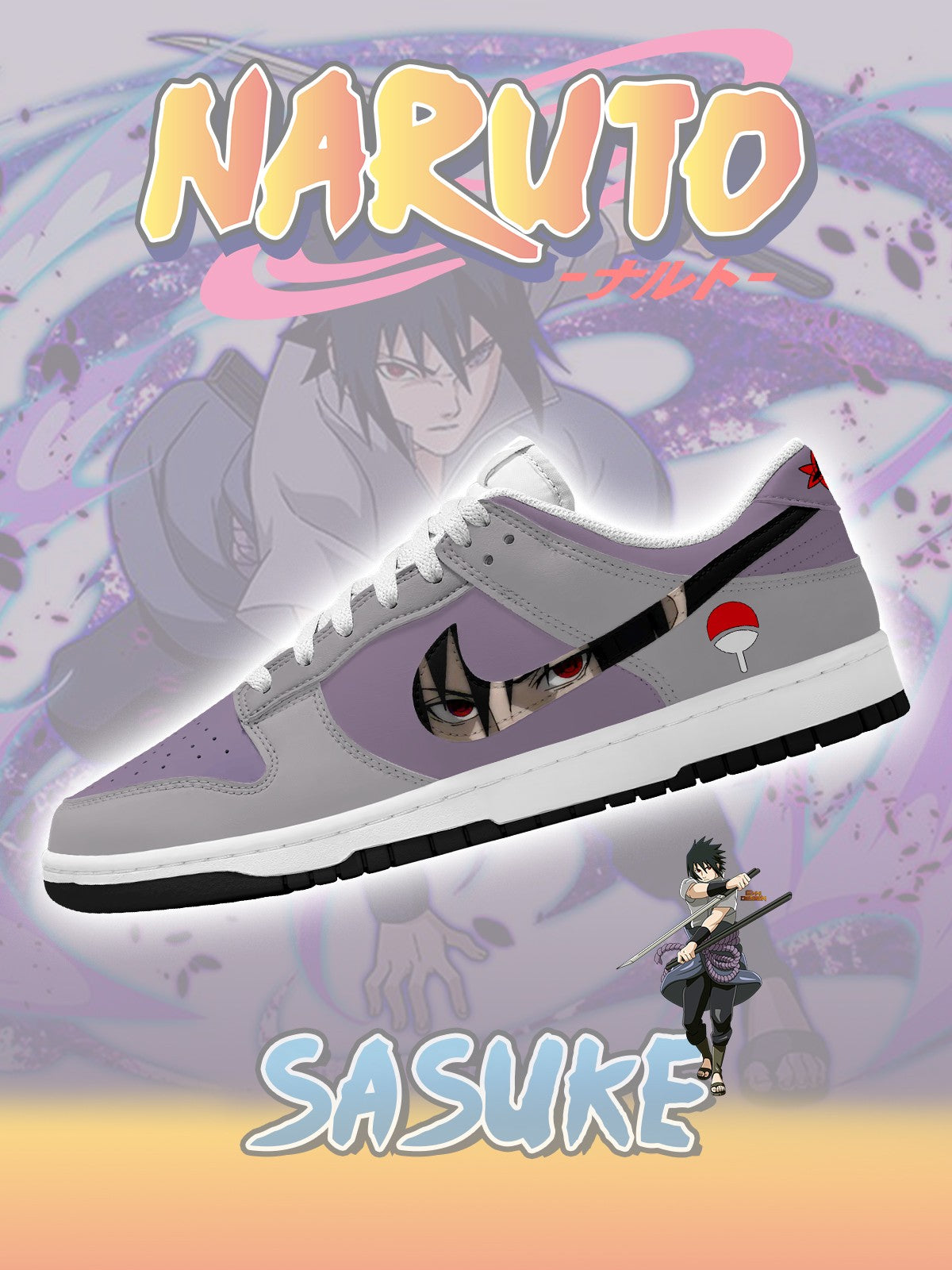 Sasuke V.1 Custom Dunk Sneakers