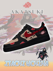 Customize Akatsuki Itachi Uchiha No.6 Shoes For Women and Men