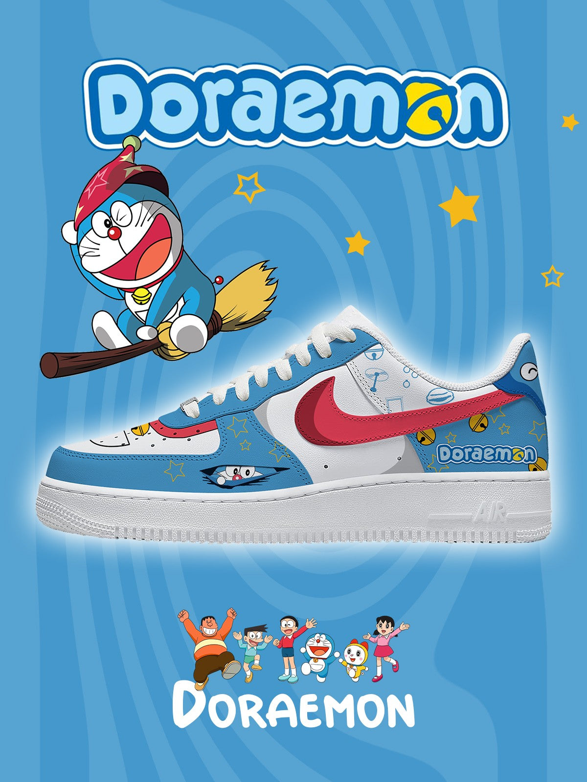 Roboter Katze V.1 Custom Sneakers