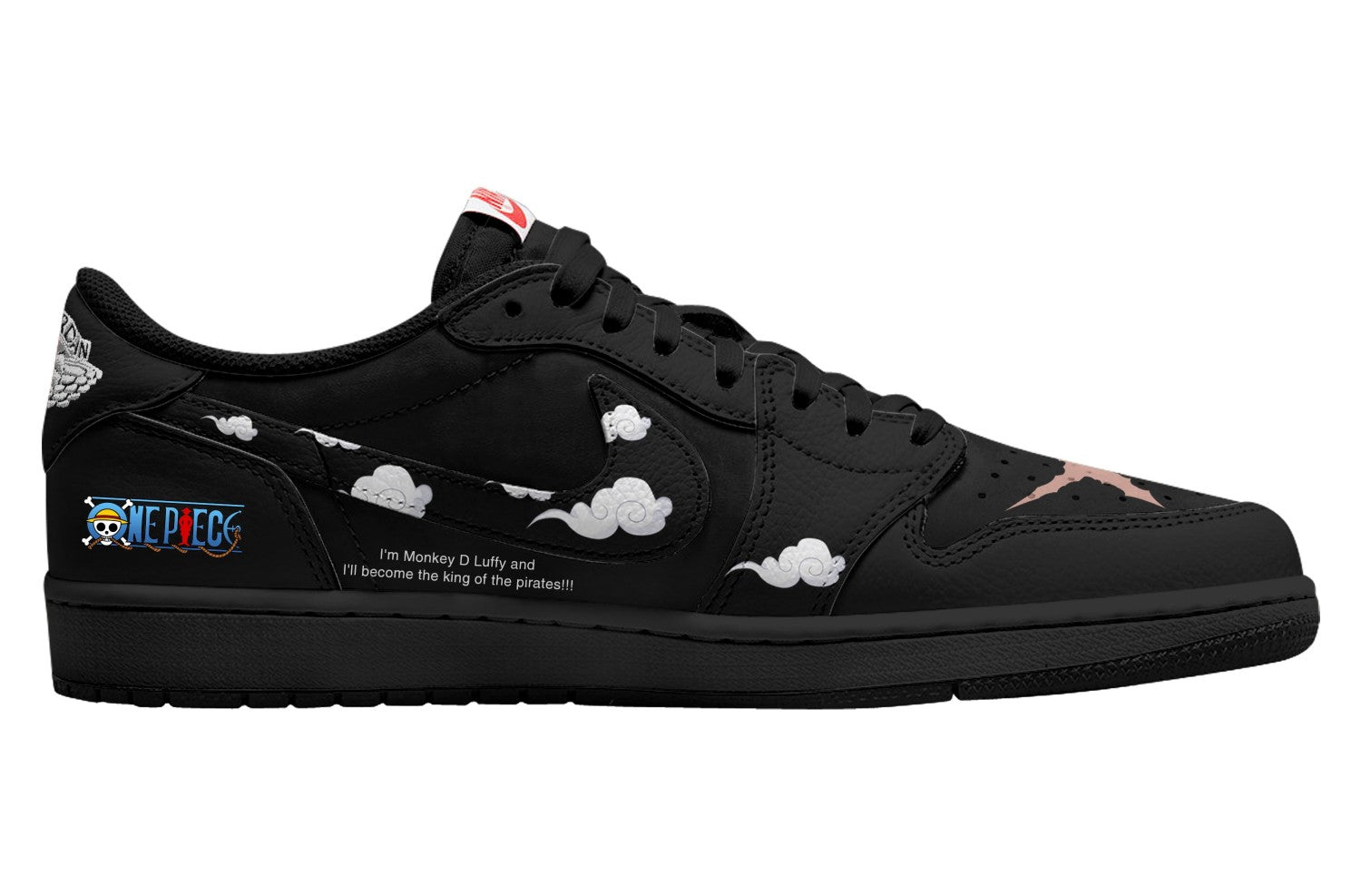 Luffy Gear 5 Nika V.10 Custom TS Low Sneakers