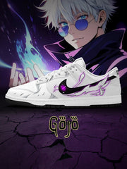 Satoru Gojo V.6 Custom Dunk Sneakers