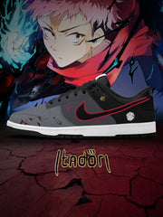 Yuji Itadori V.1 Custom Dunk Sneakers