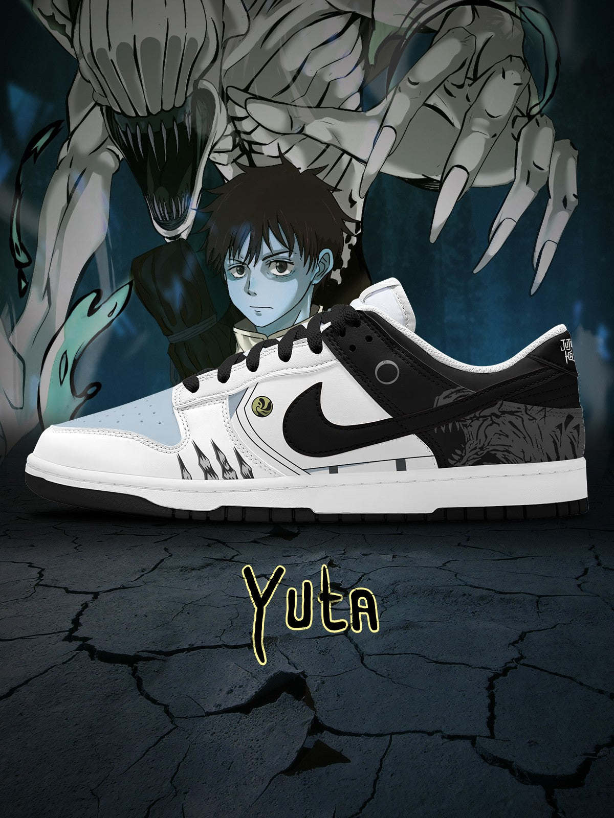 Yuta Okkotsu V.1 Custom Dunk Sneakers