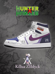 Killua Zoldyck V.1 High-Top-Sneakers nach Maß