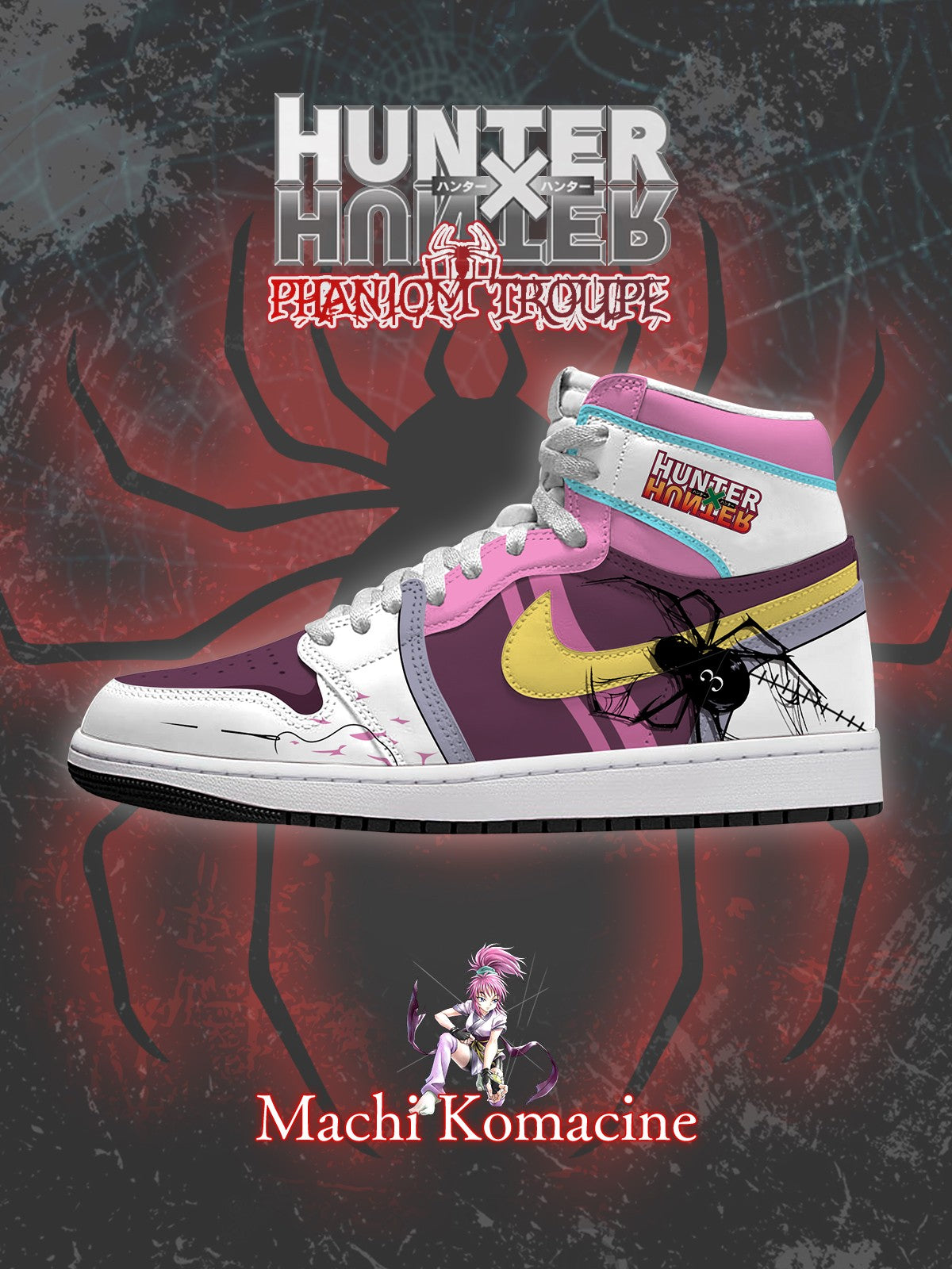 Machi Komacine V.1 High-Top-Sneakers nach Maß