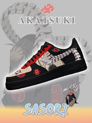 Personalisierte Akatsuki Sasori Nr. 3 Sneakers für Damen und Herren