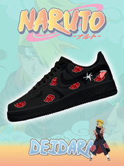 Benutzerdefinierte Akatsuki Deidara Nr. 2 Sneakers für Damen und Herren