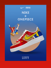 Benutzerdefinierte Monkey D. Luffy Nr. 7 Schuhe für Frauen und Männer