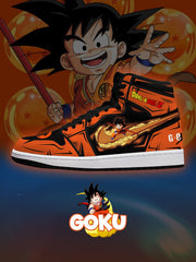 Son Goku V.2 High-Top-Sneakers nach Maß