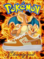 Personalisierte Nr. 0006 Charizard Style 1 Schuhe für Frauen und Männer