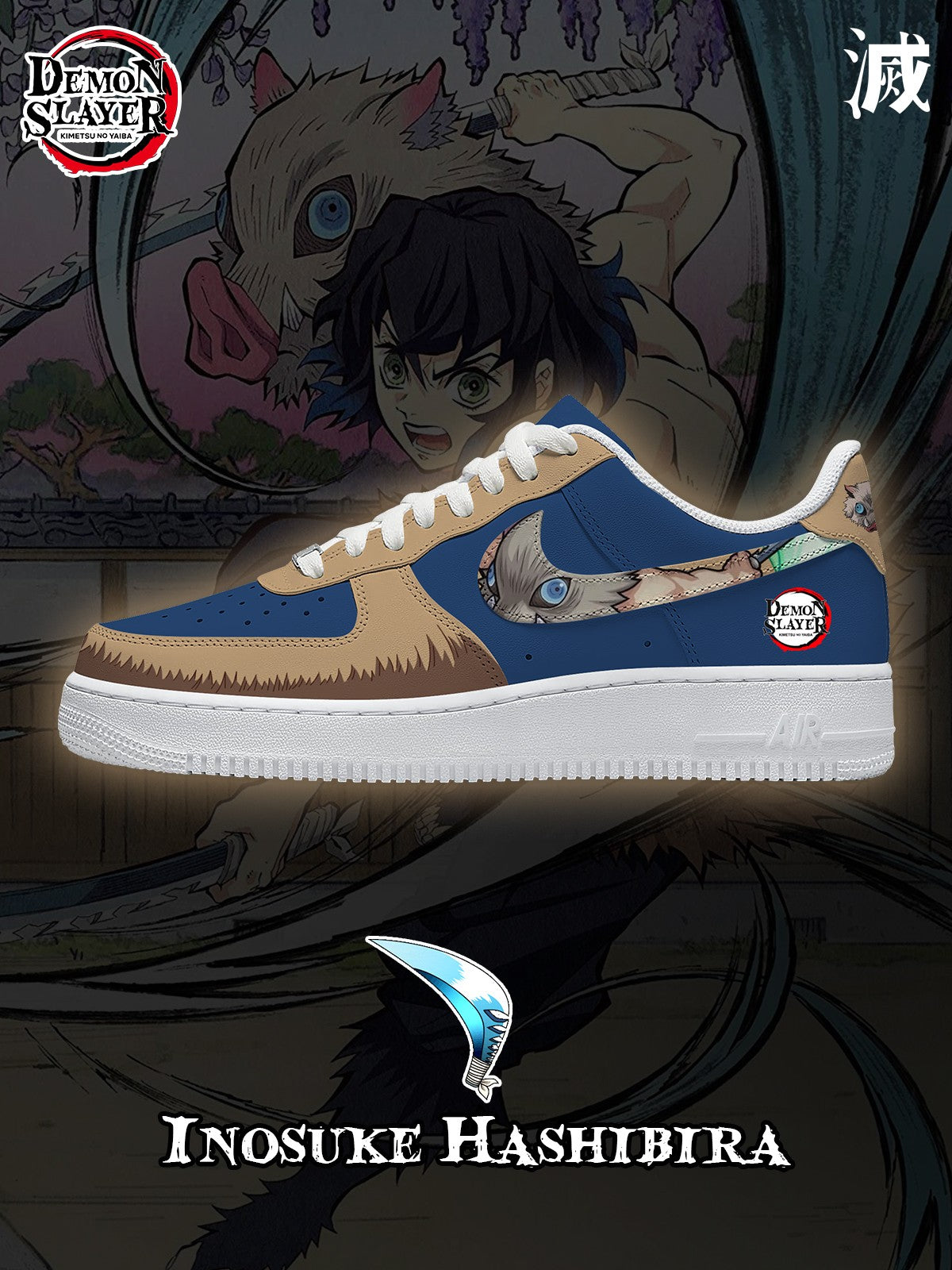 Customize Inosuke Hashibira Shoes For Women and Men