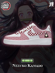 Custom Printed Nezuko Kamado No.1 Sneakers For Women and Men