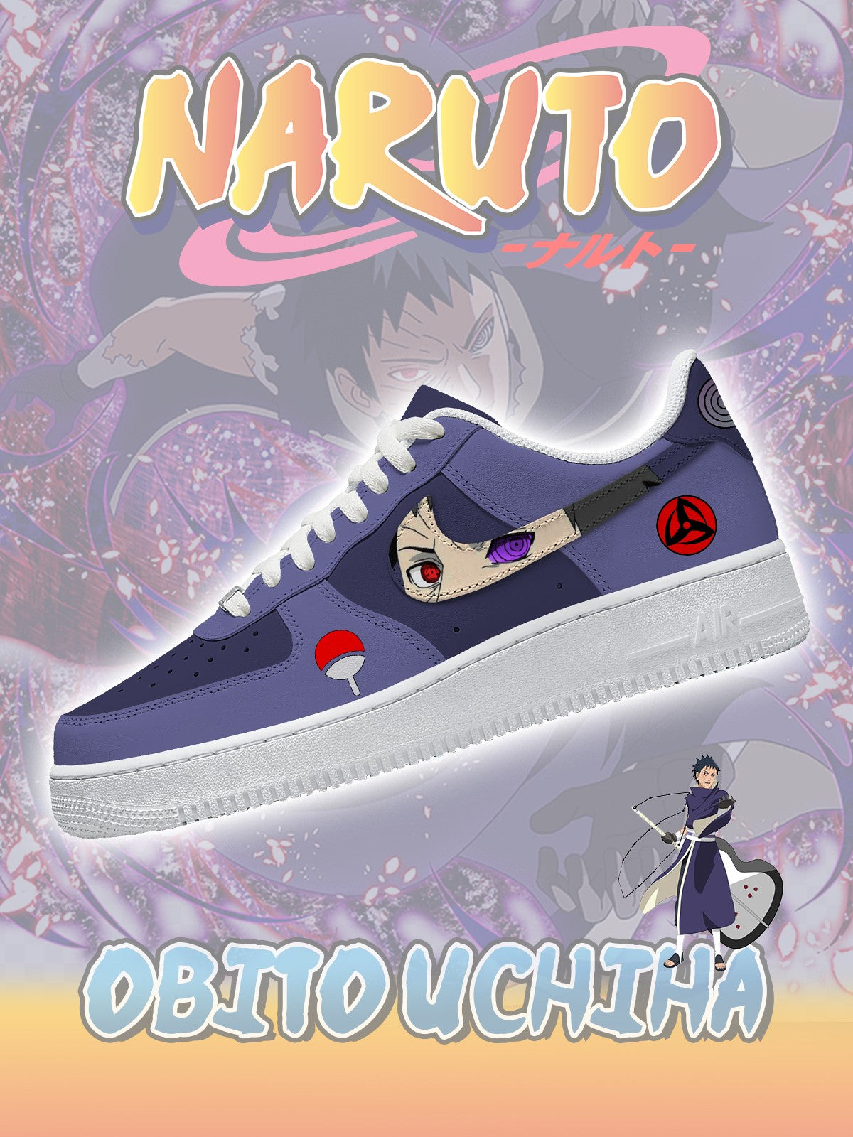 Custom Akatsuki V.1 Sneakers For Women and Men