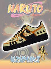 Individuell bedruckte Uzumaki No.3 Sneakers für Damen und Herren