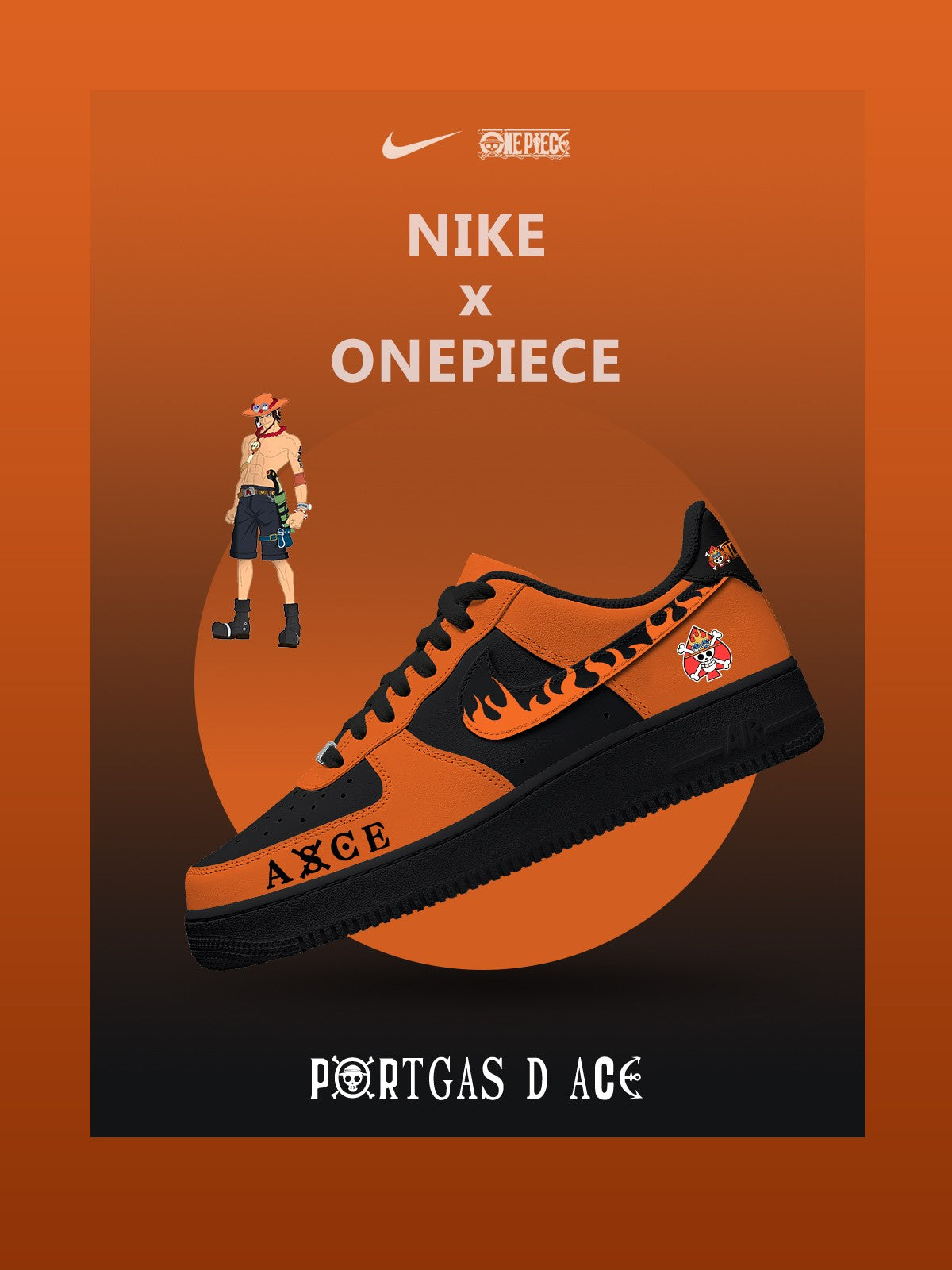 Individuell bedruckte Puma D Ace No.2 Sneakers für Damen und Herren