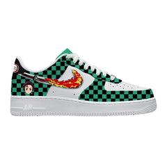 Custom Printed Tanjiro Kamado No.2 Sneakers For Women and Men