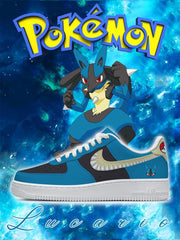 Personalisierte Nr. 0448 Lucario Style 2 Sneakers für Damen und Herren