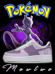 Personalisierte Nr. 0150 Mewtwo Style 1 Schuhe für Frauen und Männer