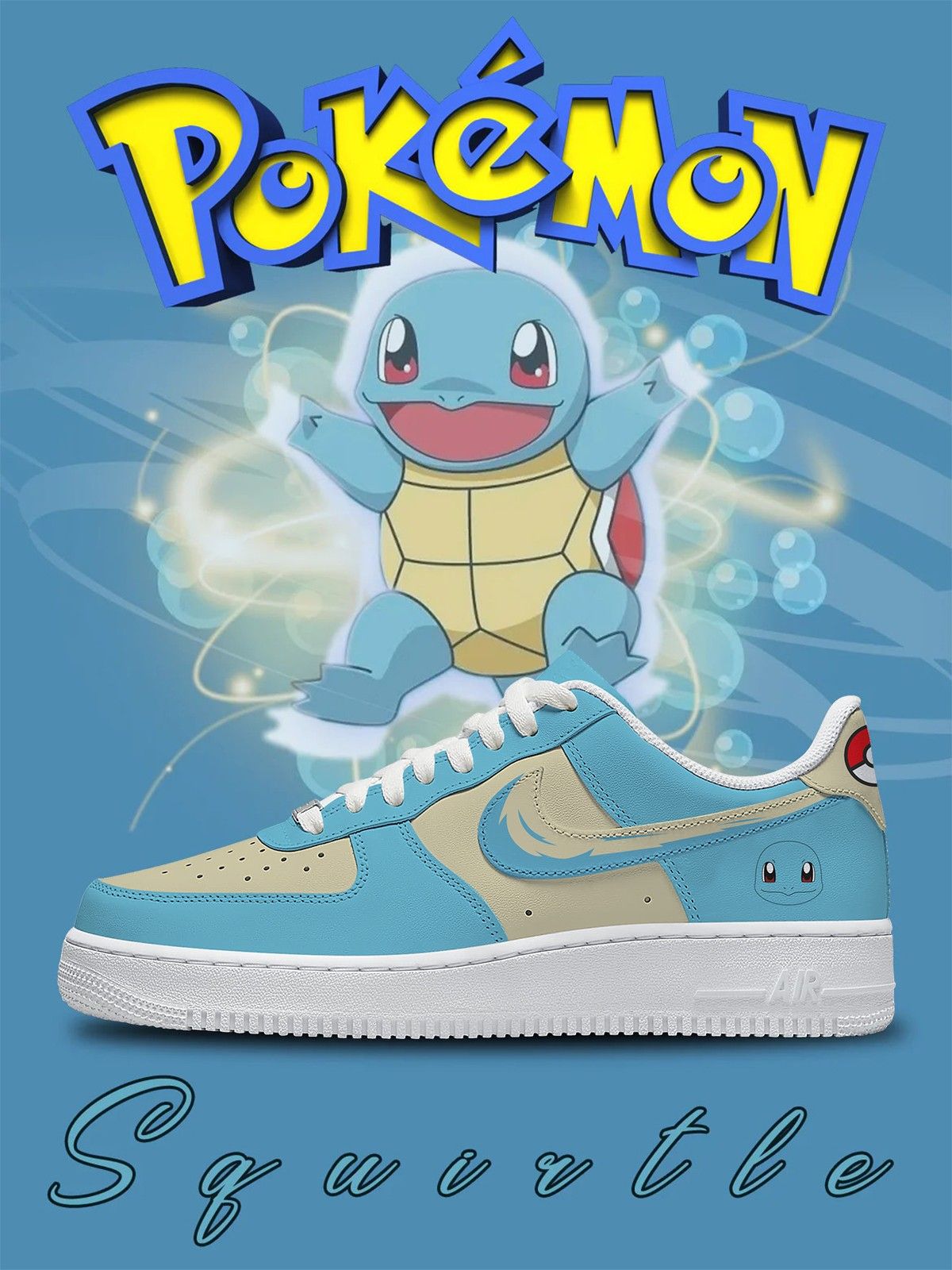 Passen Sie Nr. 0007 Squirtle Sneakers für Damen und Herren an